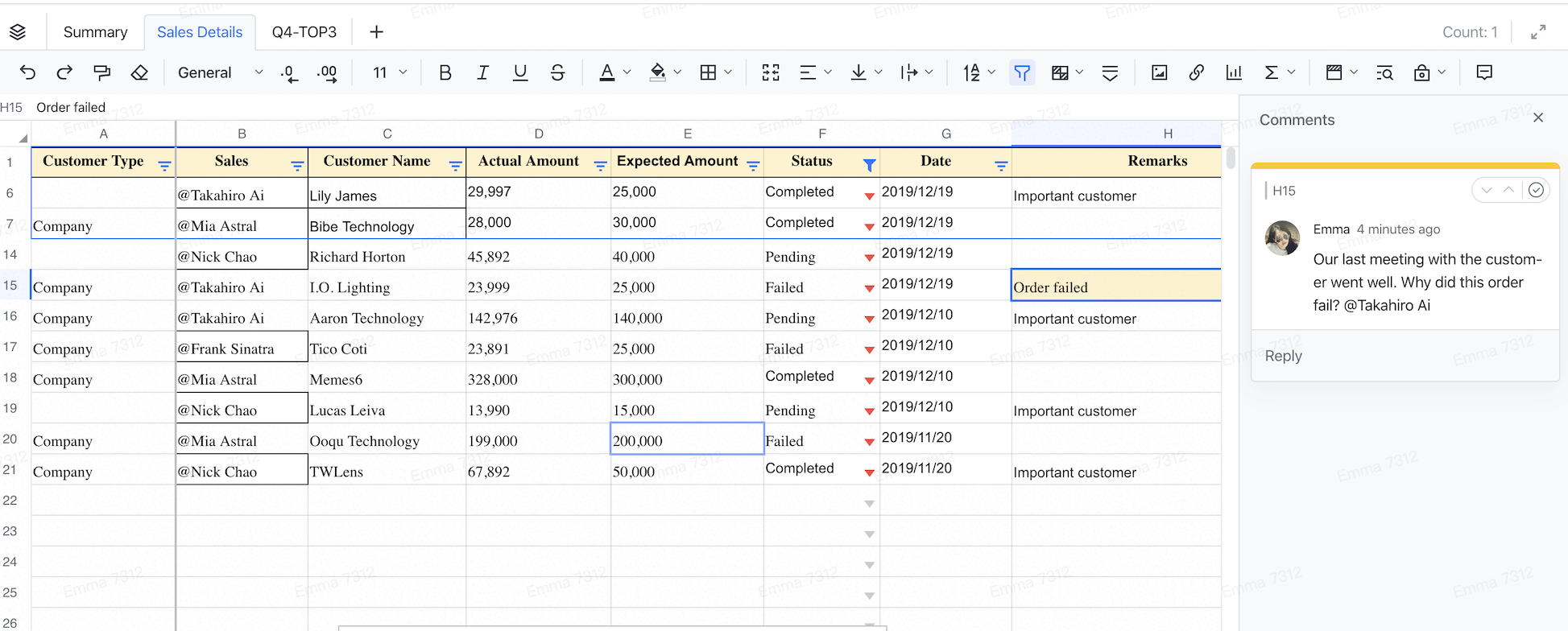 Use Feishu Sheets to create reports efficiently